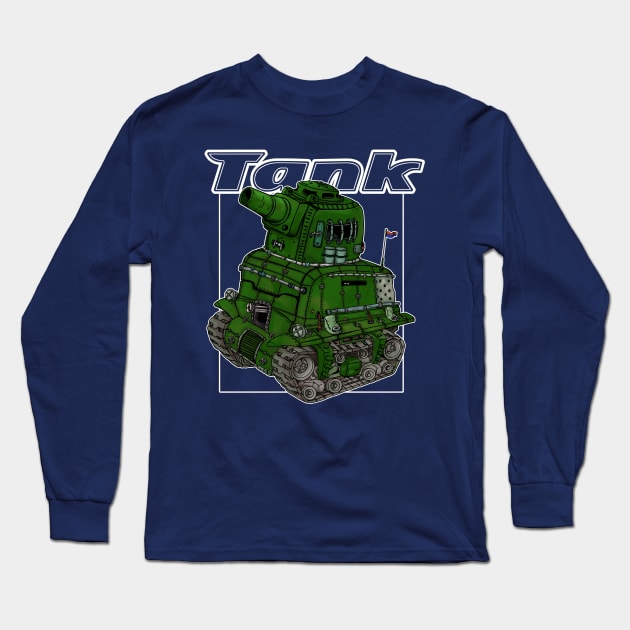 tank Long Sleeve T-Shirt by manuvila